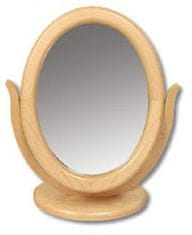eoshop Dřevěné výklopné zrcadlo LT106 (Barva dřeva: Borovice)
