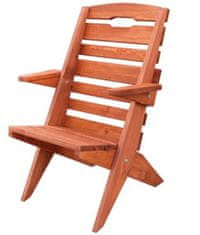 eoshop Zahradní židle MO108 (Barva dřeva: Dub)