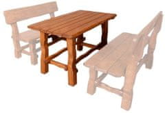 eoshop Zahradní stůl MO211 (Barva dřeva: surové dřevo)
