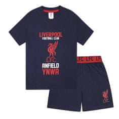 Fan-shop Dětské pyžamo LIVERPOOL FC short navy Dětská: 6-7 let