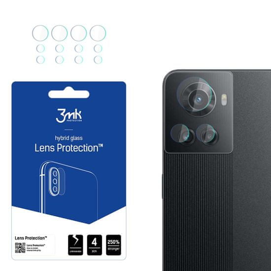 3MK 4x Sklo na kameru 3mk pro OnePlus 10R - Transparentní KP20526