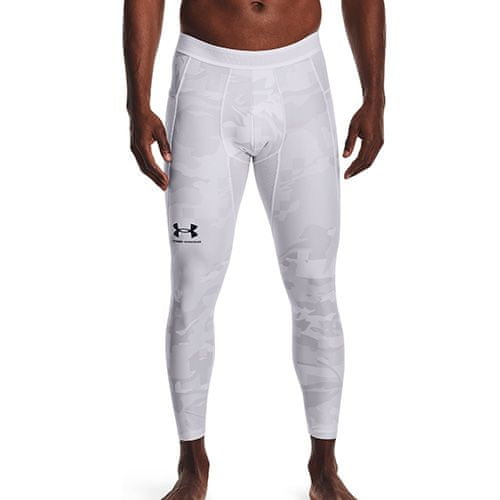 Under Armour UA HG IsoChill Prnt Leggings-WHT, UA HG IsoChill Prnt Leggings-WHT | 1361585-100 | SM