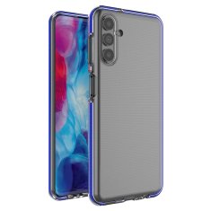 OEM Spring silikonové pouzdro s barevným lemem na Samsung Galaxy A13 5G Dark blue