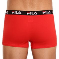 FILA 2PACK pánské boxerky červené (FU5141/2-118) - velikost L