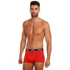 FILA 2PACK pánské boxerky červené (FU5141/2-118) - velikost L