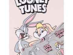 sarcia.eu Šedorůžové pyžamo s dlouhým rukávem Bugs Bunny LOONEY TUNES 7-8 let 128 cm