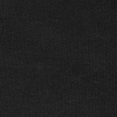Greatstore Stínící plachta oxfordská látka obdélníková 3,5 x 4,5 m černá