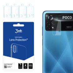 3MK 4x Sklo na kameru 3mk pro Xiaomi Poco X4 Pro 5G - Transparentní KP20543