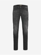 Jack&Jones Černé slim fit džíny Jack & Jones Glenn 30/32