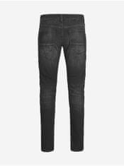 Jack&Jones Černé slim fit džíny Jack & Jones Glenn 30/32