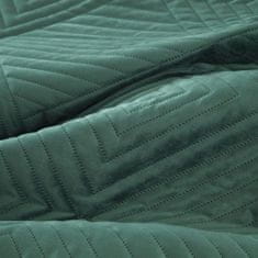 Eurofirany Přehoz na postel Sofia 2 220X240 cm tmavě zelený