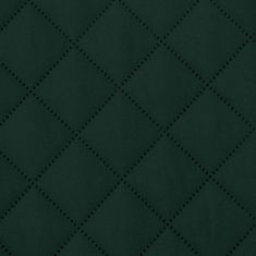 Eurofirany Přehoz na postel D91 Alara 3 220X240 cm tmavě zelený