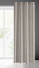 Eurofirany Jednobarevná záclona v jemné barvě a rozměrech 140 cm x 250 cm