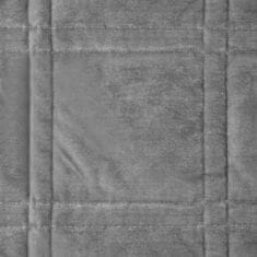 Eurofirany Přehoz na postel Kristin 2 220X240 cm stříbrný