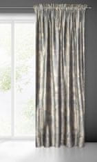Eurofirany Hotová záclona Kornelia na pásce 140X270 cm Světle šedá
