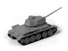 Zvezda T-34/85, sovětská armáda, Snap Kit 5039, 1/72