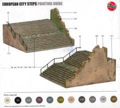 Airfix městské schody, Evropa, Classic Kit A75017, 1/72