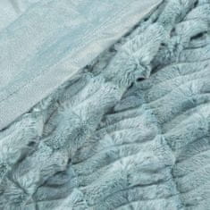 Eurofirany Originální přehoz na postel z měkké tkaniny 200 cm x 220 cm