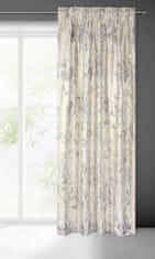 Eurofirany Hotová záclona Kornelia na pásce 140X270 cm krémová