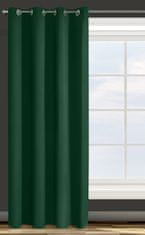 Eurofirany Záclona D91 Parisa 140X250 cm tmavě zelená