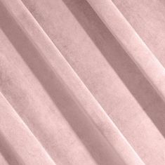 Eurofirany Hotová záclona Ines s biči 140X270 cm růžová