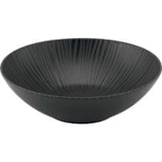 Gastrozone Miska Vesuvio Black 24 cm, černá, 4x