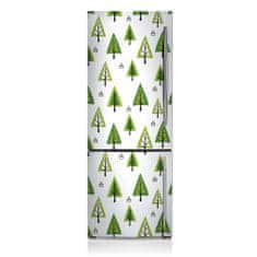 tulup.cz Magnet na ledničku dekorativní Trojúhelníkové stromy 60x190 cm