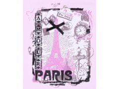 sarcia.eu Růžové tričko s krátkým rukávem PARIS 4-5 let 110 cm