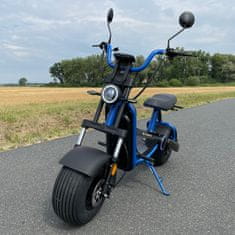 Leramotors Elektrokoloběžka Leramotors SCOOTERS C6 2000W - modrá