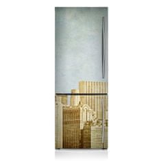 tulup.cz Magnet na ledničku dekorativní Manhattan mrakodrapy 70x190 cm