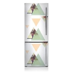 tulup.cz Magnet na ledničku dekorativní Palmy v trojúhelnících 60x180 cm
