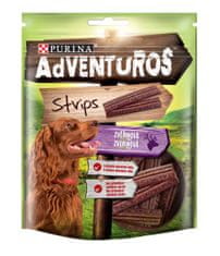 Purina ADVENTUROS Strips 90g zvěřina