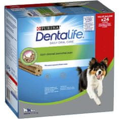 Purina DENTALIFE MEDIUM Multibalení 24ks tyčinek