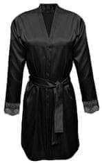 DKaren Dámský župan DKaren Housecoat Gina Black S černá