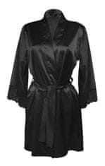 DKaren Dámský župan DKaren Housecoat Belinda Black XL černá