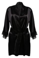 DKaren Dámský župan DKaren Housecoat Adelaide Black L černá