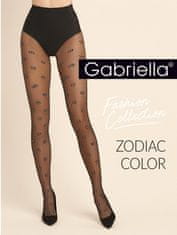 Gabriella Dámské punčochové kalhoty Gabriella 499 Zodiak Color 2-4 nero-bianco 2-S