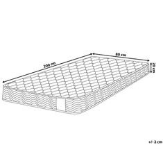 Beliani Matrace BLISS hard 80 x 200 cm