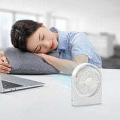 BASEUS Serenity Fan stolní ventilátor, bílý