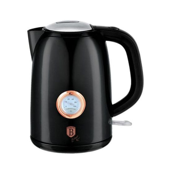 Berlingerhaus Rychlovarná konvice 1,7 l s teploměrem Black Rose Bh-9077