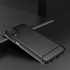 IZMAEL Pouzdro Carbon Bush TPU pre Samsung Galaxy A12/Galaxy M12 - Modrá KP9492