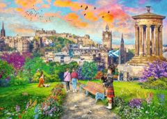 Ravensburger  Puzzle Edinburská romance 1000 dílků