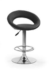 Halmar Barová židle H15, černá