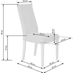 Halmar Dřevěná židle Diego, bílá / inari 91