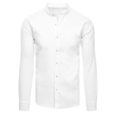 Dstreet Pánská košile NEO bílá dx2238 XXL