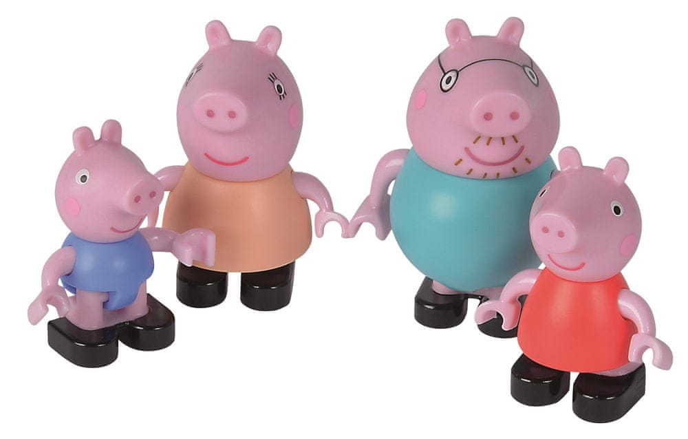 BIG PlayBig BLOXX Peppa Pig Figurky Rodina