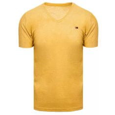 Dstreet Pánské tričko KETA žluté rx4998 M