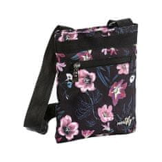 MEATFLY Dámská crossbody kabelka Dixie, Hibiscus Black