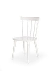 Halmar Dřevěná židle Barkley, bílá
