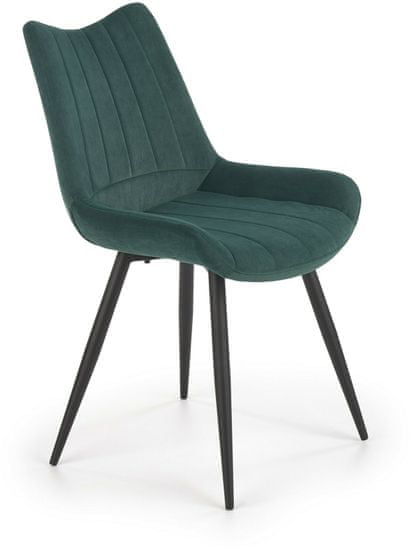 Halmar Jídelní židle K388, zelená